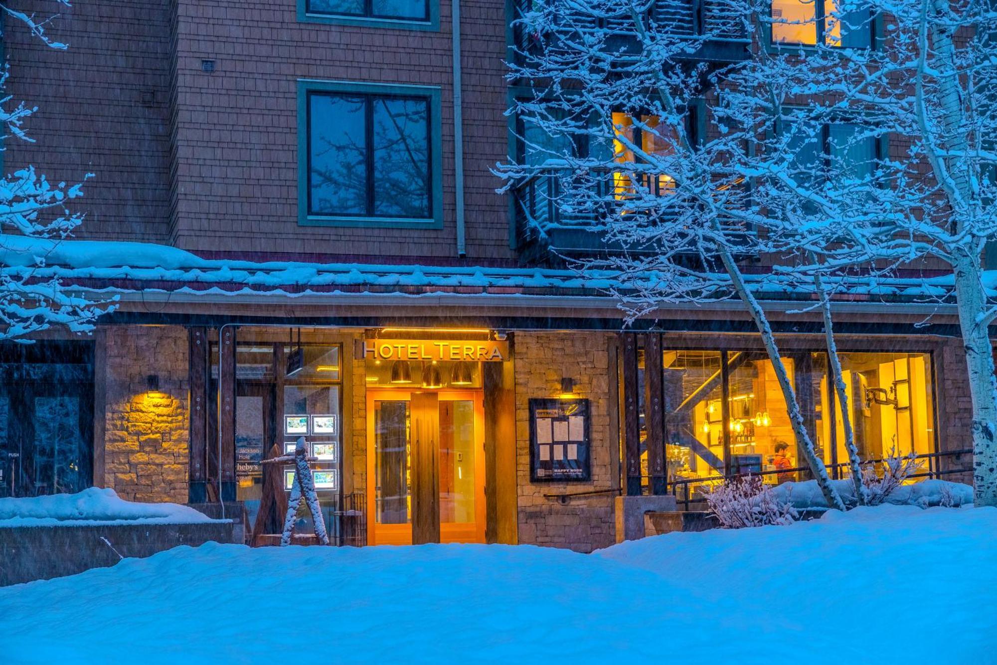 Hotel Terra Jackson Hole, A Noble House Resort Teton Village Exterior foto
