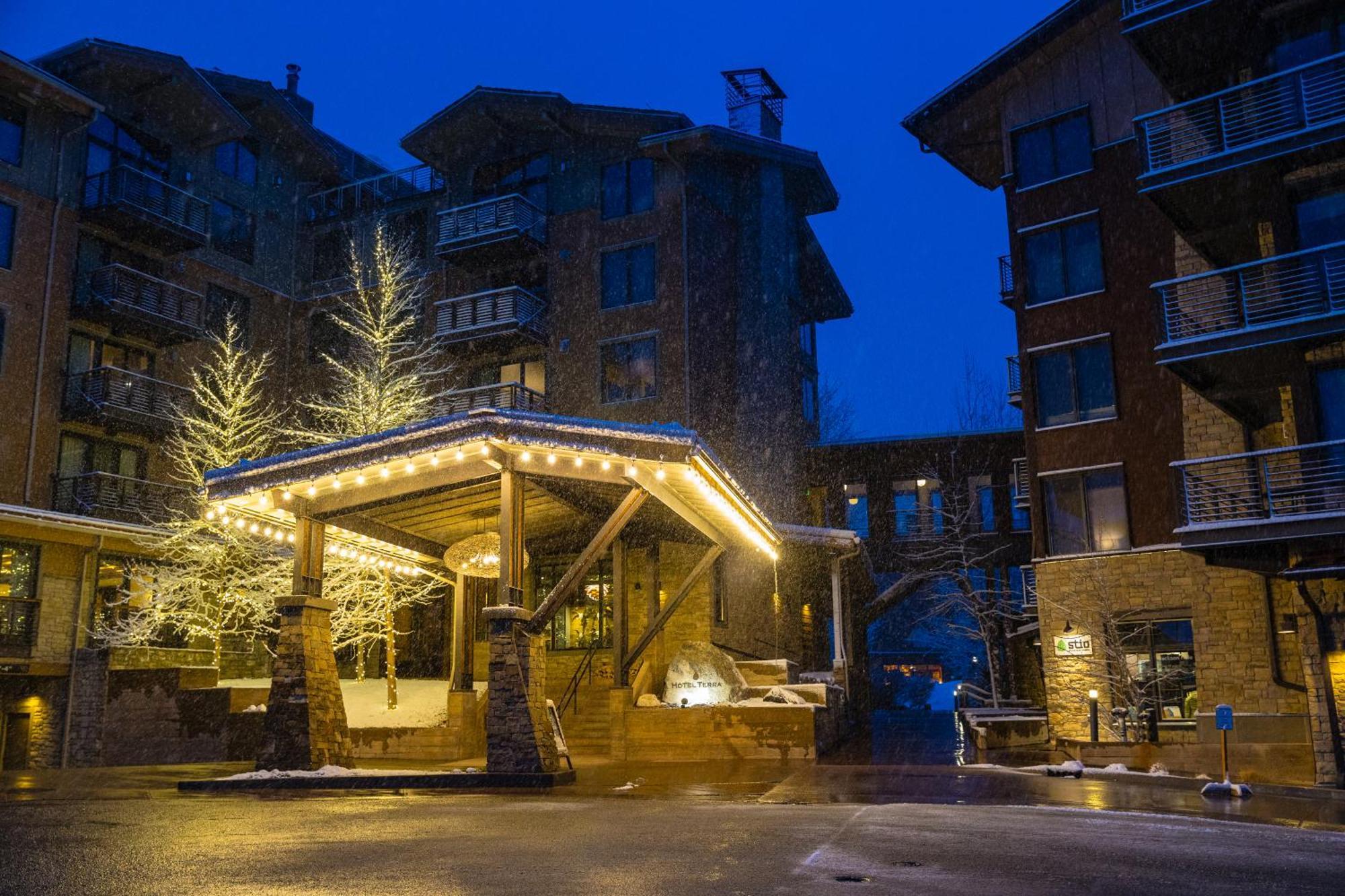 Hotel Terra Jackson Hole, A Noble House Resort Teton Village Exterior foto