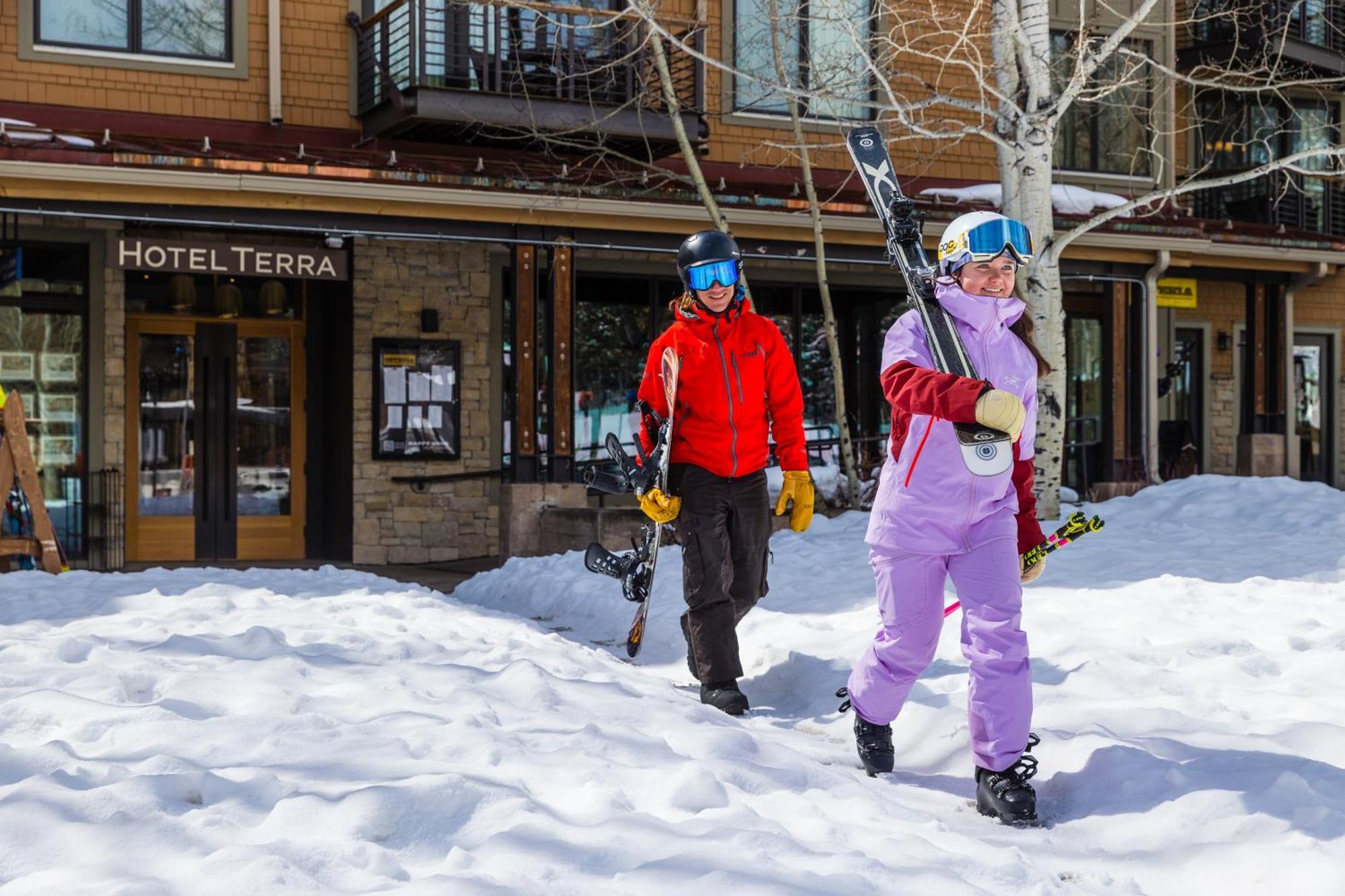 Hotel Terra Jackson Hole, A Noble House Resort Teton Village Exterior foto