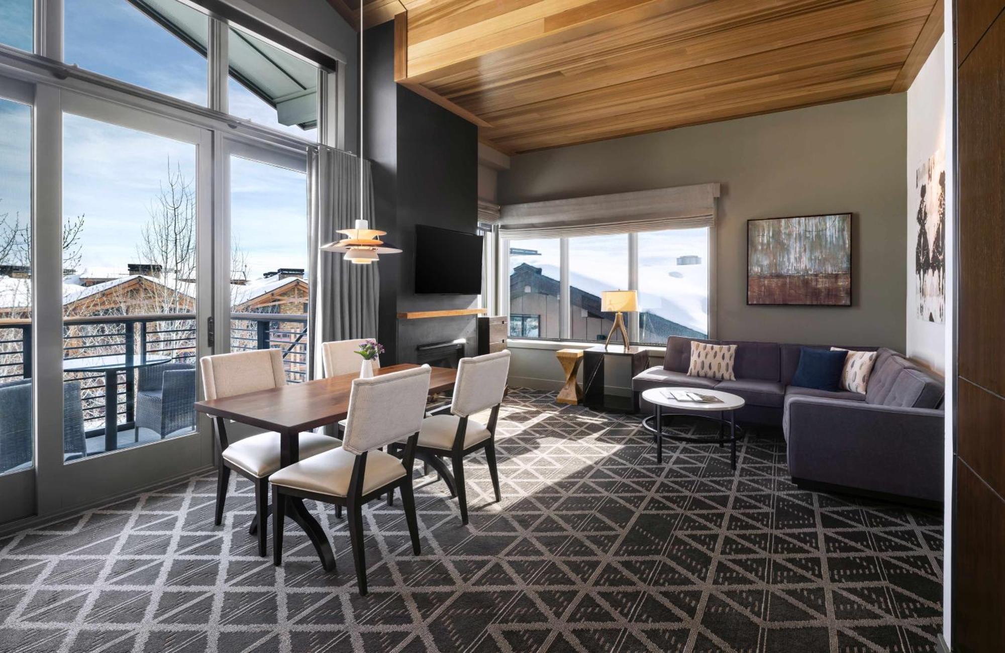 Hotel Terra Jackson Hole, A Noble House Resort Teton Village Exterior foto