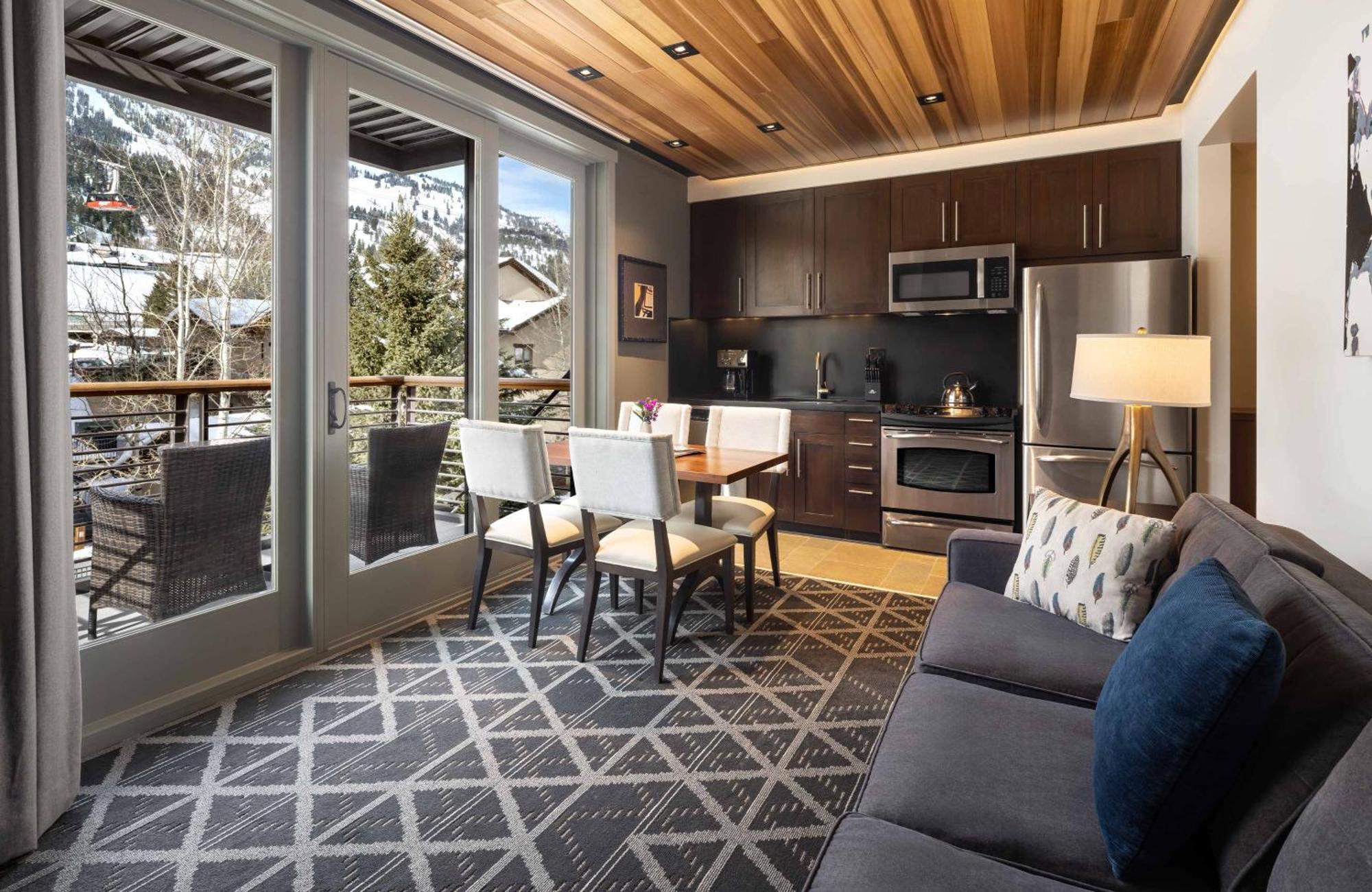 Hotel Terra Jackson Hole, A Noble House Resort Teton Village Exterior foto