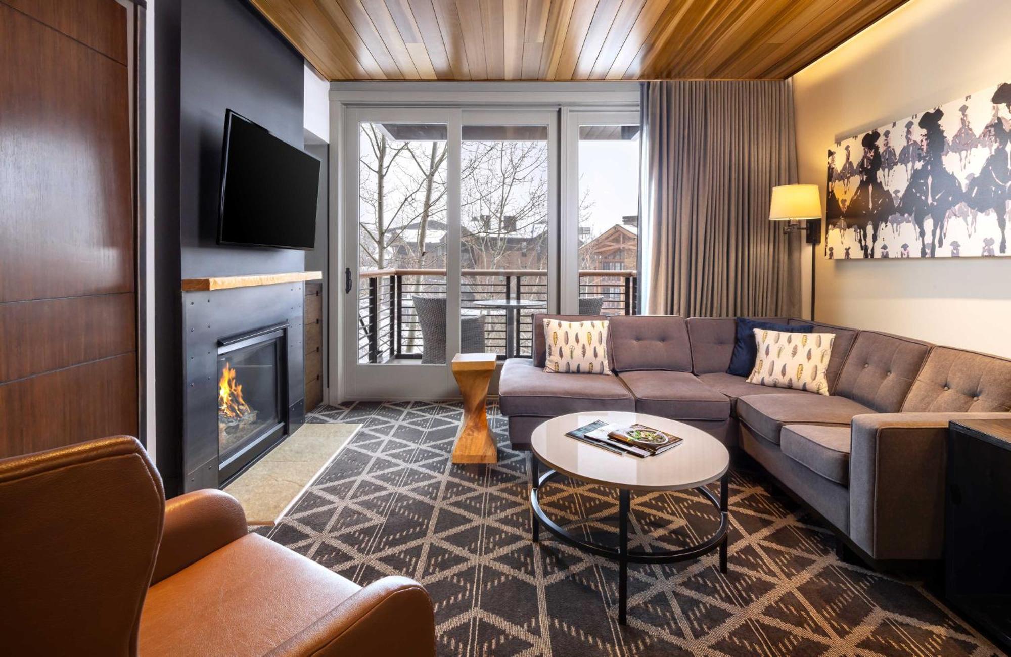 Hotel Terra Jackson Hole, A Noble House Resort Teton Village Exterior foto